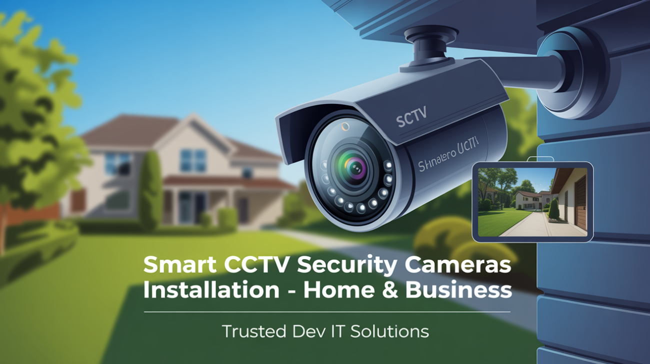 Best CCTV Store in Delhi for Security Camera Installation – Dev IT Solutions
